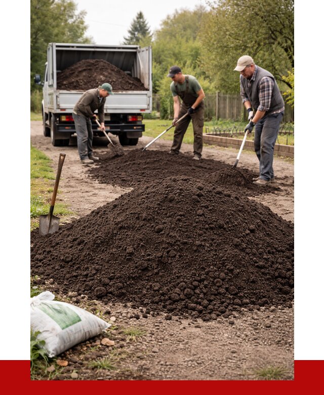 Купить землю для огорода в Курганинске от 3328 р./куб | ПРОНЕРУДКгн