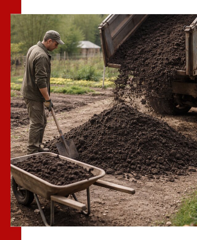 Доставка качественной земли для огорода в Курганинске