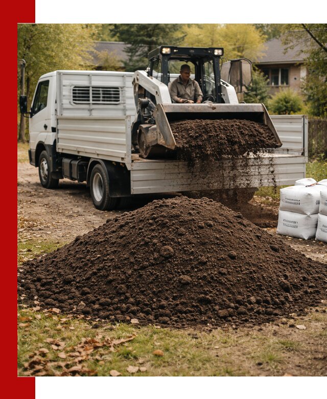 Доставка садовой земли в больших объёмах в Курганинске
