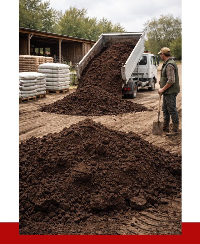 Купить торф с доставкой в Курганинске от 4368 р. за куб | ПРОНЕРУДКгн