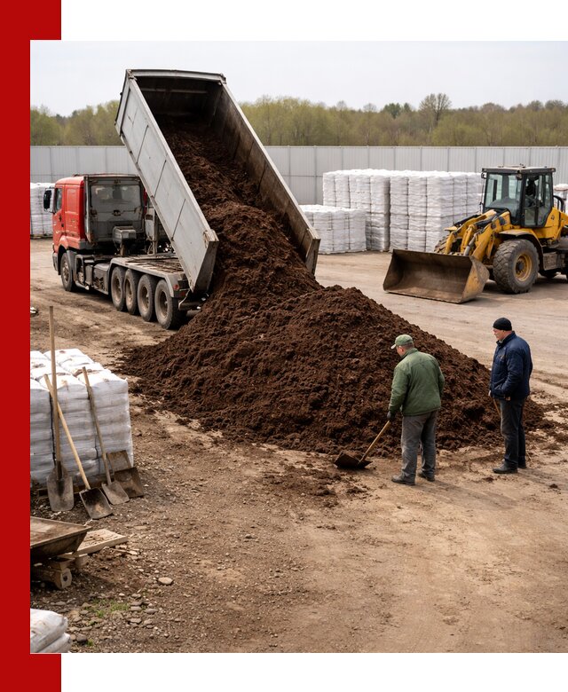 Доставка торфяных смесей оптом и в розницу в Курганинске