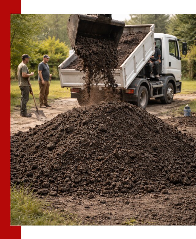 Доставка и продажа чернозема в Курганинске оптом и в розницу