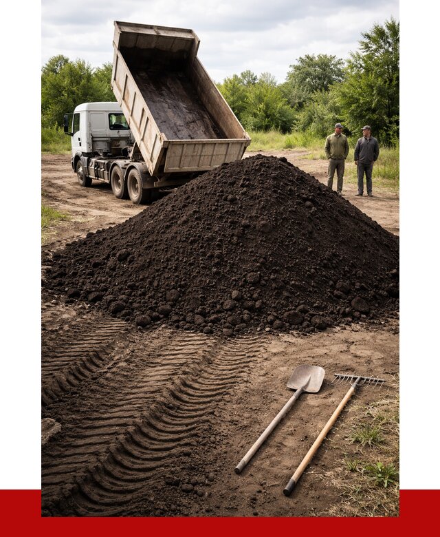 Купить чернозем навалом в Курганинске от 1248 р. за куб | ПРОНЕРУДКгн