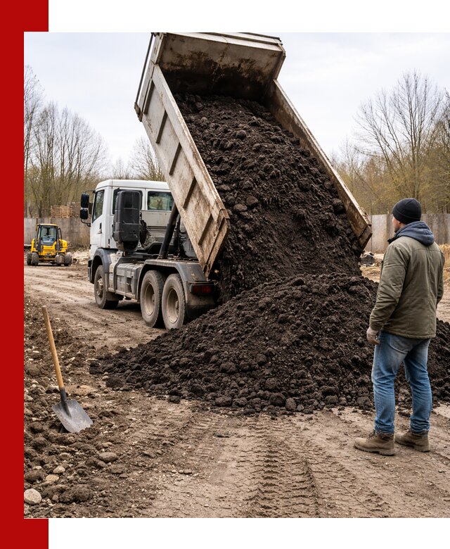 Доставка чернозема навалом в Курганинске быстро и выгодно