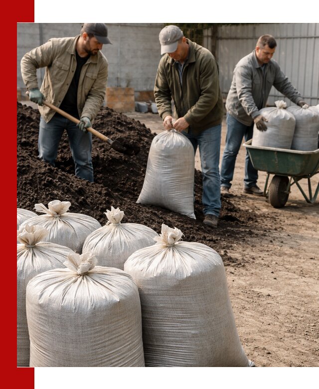 Купить чернозем в мешках с доставкой в Курганинске