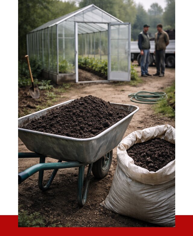 Чернозем для теплицы в Курганинске с доставкой от 1560 р. | ПРОНЕРУДКгн