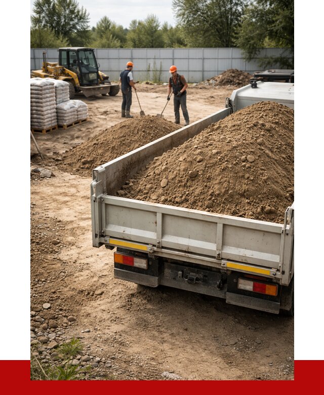 Супесь с доставкой в Курганинске от 2548 р. за куб | ПРОНЕРУДКгн