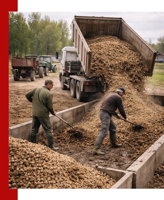 Куриный помет с доставкой в Курганинске оптом и в розницу
