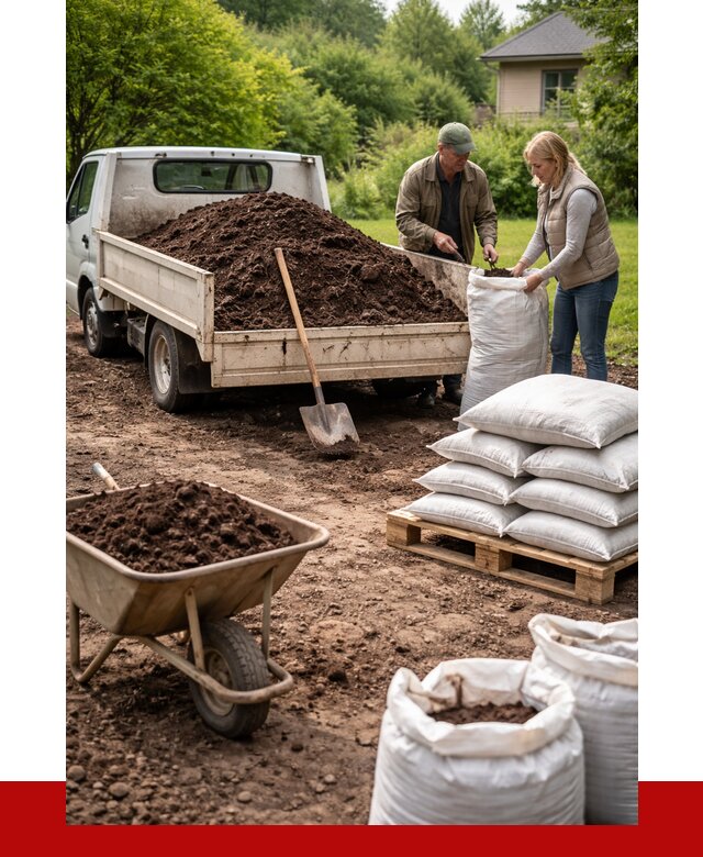 Перегной в мешках с доставкой в Курганинске от 2288 р. | ПРОНЕРУДКгн