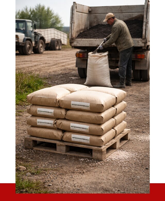 Купить нитроаммофоска в Курганинске от 4368 р. за куб | ПРОНЕРУДКгн