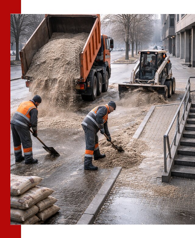 Поставка противогололедных материалов в Курганинске