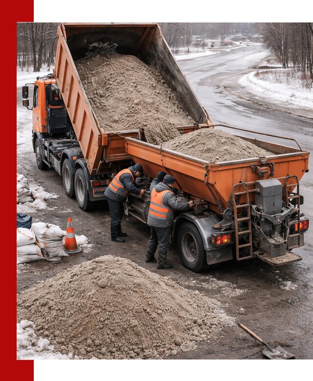 Поставка и вывоз пескосоля в Курганинске оптом и в розницу