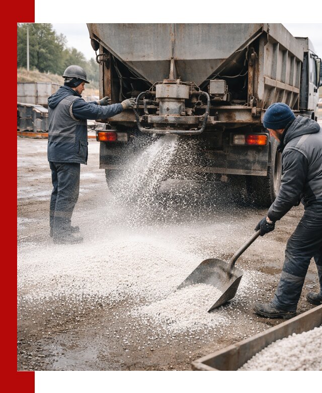 Доставка и продажа хлористого кальция в Курганинске