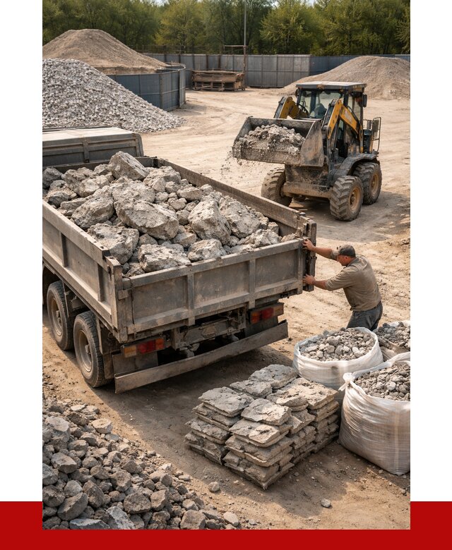 Купить бой бетона с доставкой в Курганинске от 4992 р. | ПРОНЕРУДКгн