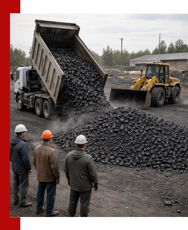 Доставка угля антрацита в Курганинске с самосвалами и погрузкой