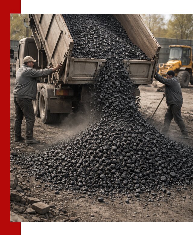 Доставка угля семечка самосвалами в Курганинске