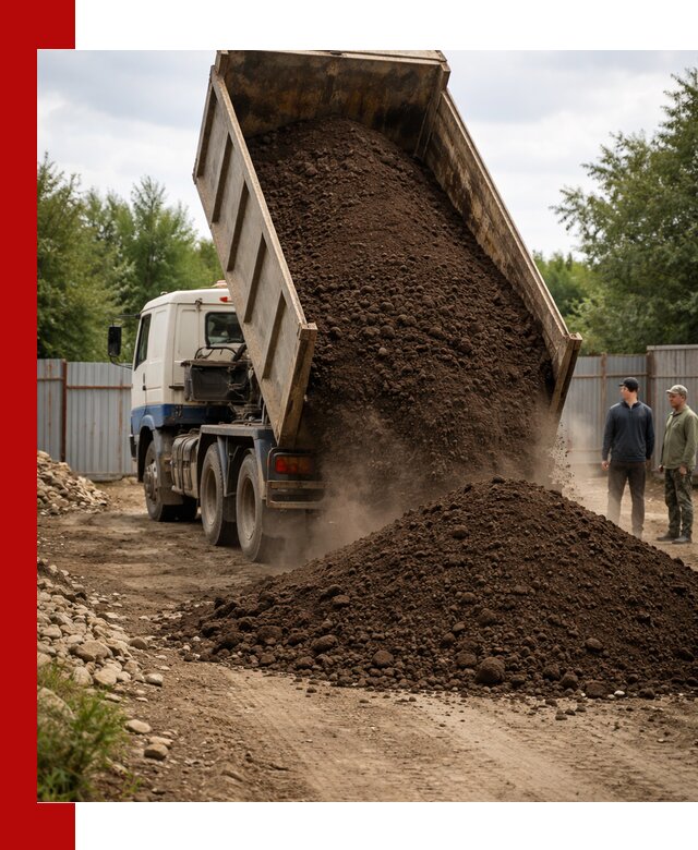 Доставка самосвалом 10 кубов в Курганинске быстро и надёжно