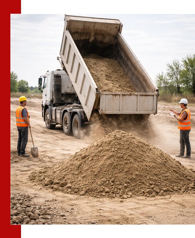 Доставка самосвалом 15 кубов в Курганинске за город и по городу