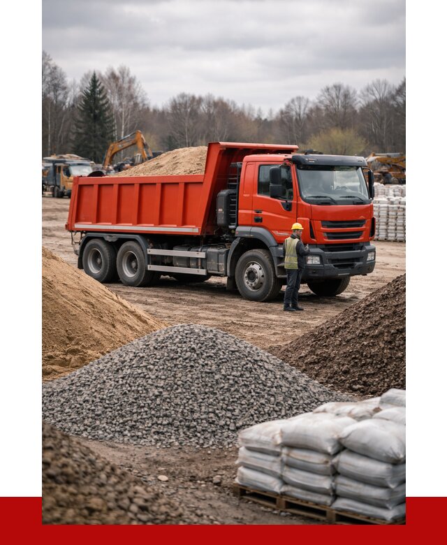 Доставка самосвалом 25 кубов в Курганинске от 7801 р. | ПРОНЕРУДКгн