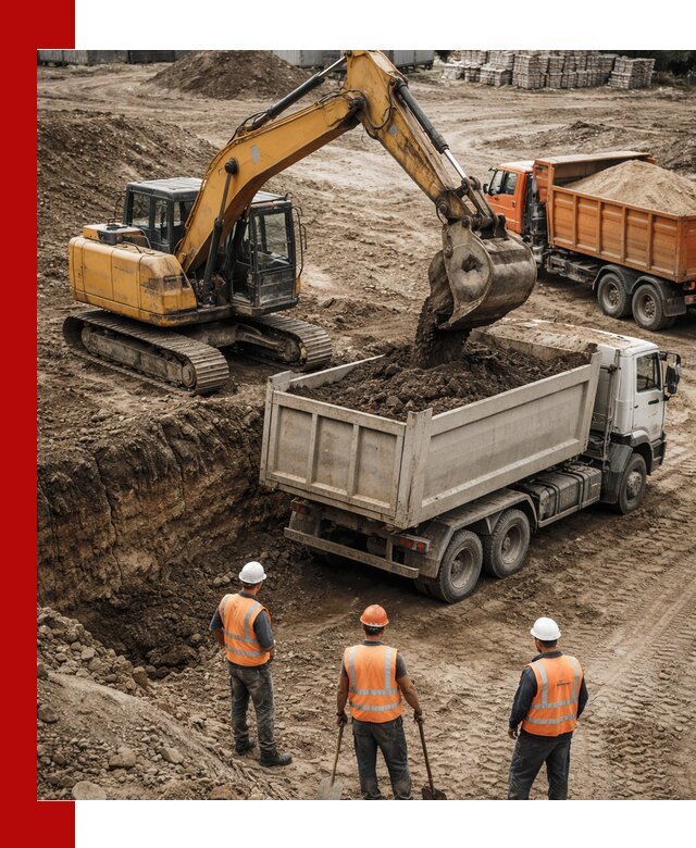 Разработка грунта для строительства и благоустройства в Курганинске